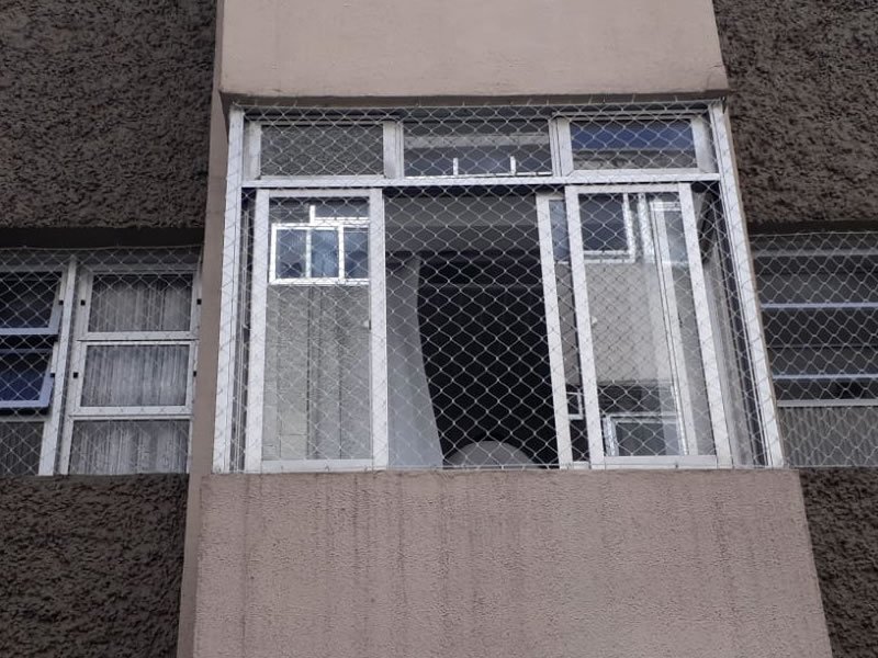 Instalação de rede de proteção em Londrina