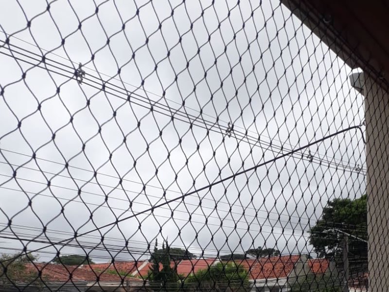 Instalação de tela protetora em Poderoso Primo de Maio